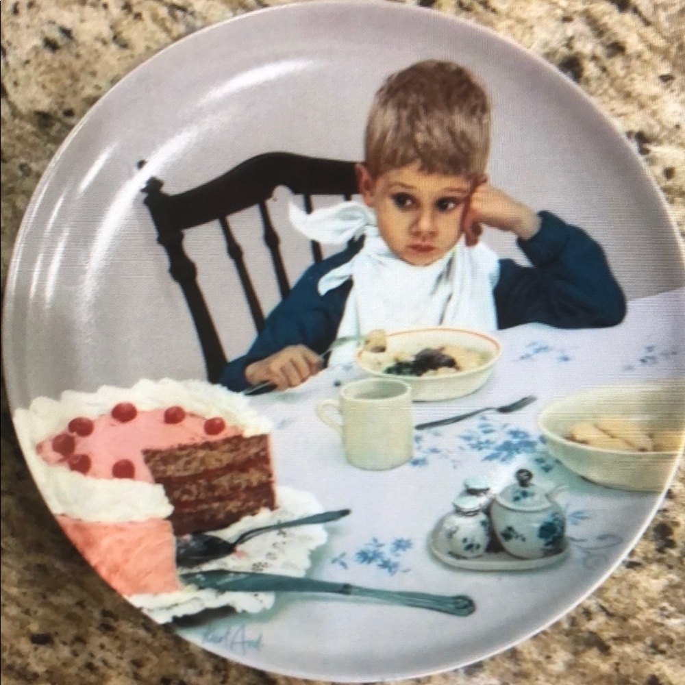 VINTAGE Kurt Ard Decorative plate 1985